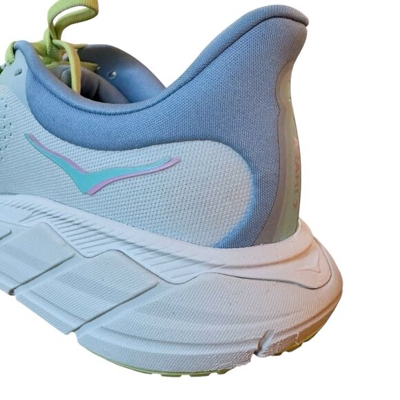 Women’s Hoka Arahi 7 Running Stability Trainer Illusion Dusk Blue 1147851 ISK 8B - Picture 11 of 13